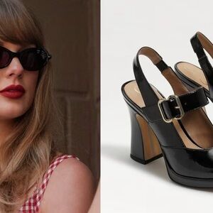 NEW! Glossy Leather Taylor Swift Heels